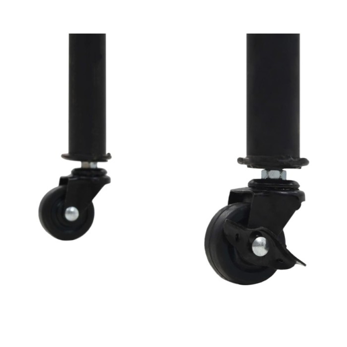 Table console MDF et bois de sapin 100 x 33,5 x 80 cm