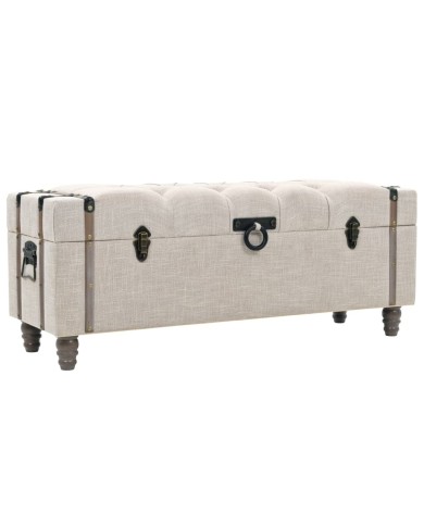 Ensemble de bancs de rangement 3 pcs Bois massif et acier