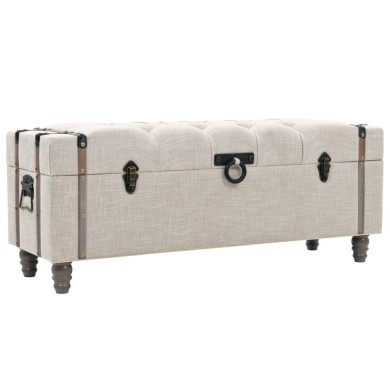 Ensemble de bancs de rangement 3 pcs Bois massif et acier