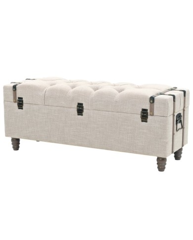 Ensemble de bancs de rangement 3 pcs Bois massif et acier