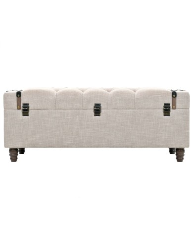 Ensemble de bancs de rangement 3 pcs Bois massif et acier