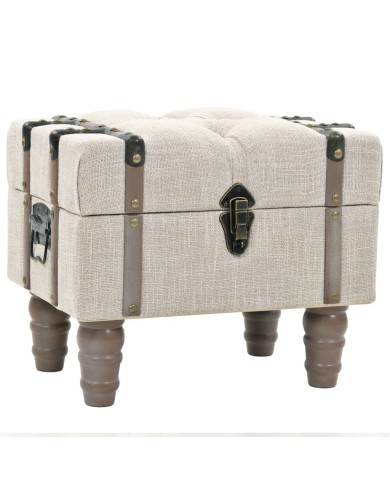 Ensemble de bancs de rangement 3 pcs Bois massif et acier