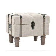 Ensemble de bancs de rangement 3 pcs Bois massif et acier