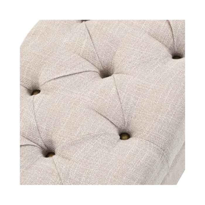 Banc de rangement Bois massif et acier 111 x 34 x 37 cm