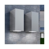 Applique murale d'extérieur 2 pcs