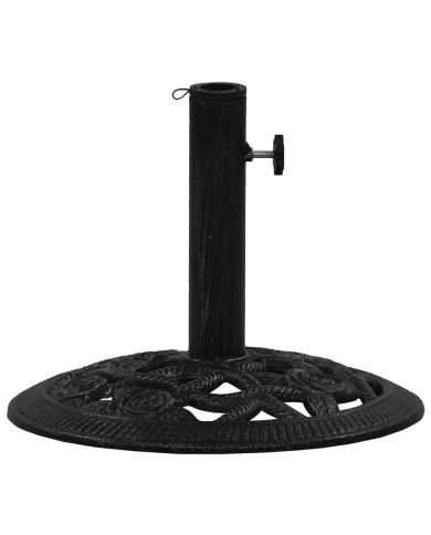 Chaise longue avec coussin et roues Résine tressée Noir