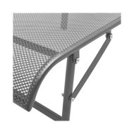 Chaise longue Acier Anthracite