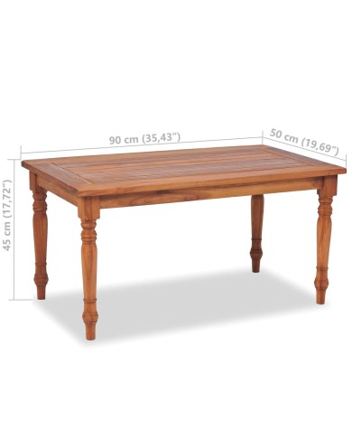Mobilier d'extérieur 4 pcs avec coussins Bois de teck solide