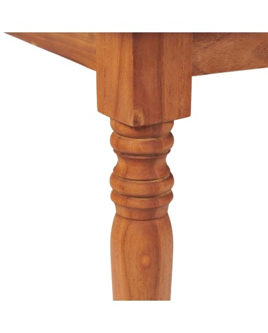 Mobilier d'extérieur 4 pcs avec coussins Bois de teck solide