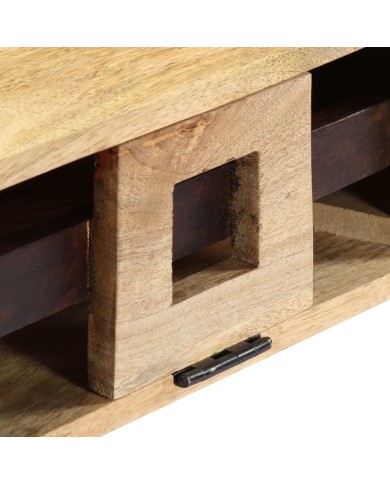 Table basse Style cassette 100x52x45 cm Bois de manguier massif