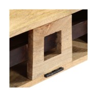 Table basse Style cassette 100x52x45 cm Bois de manguier massif