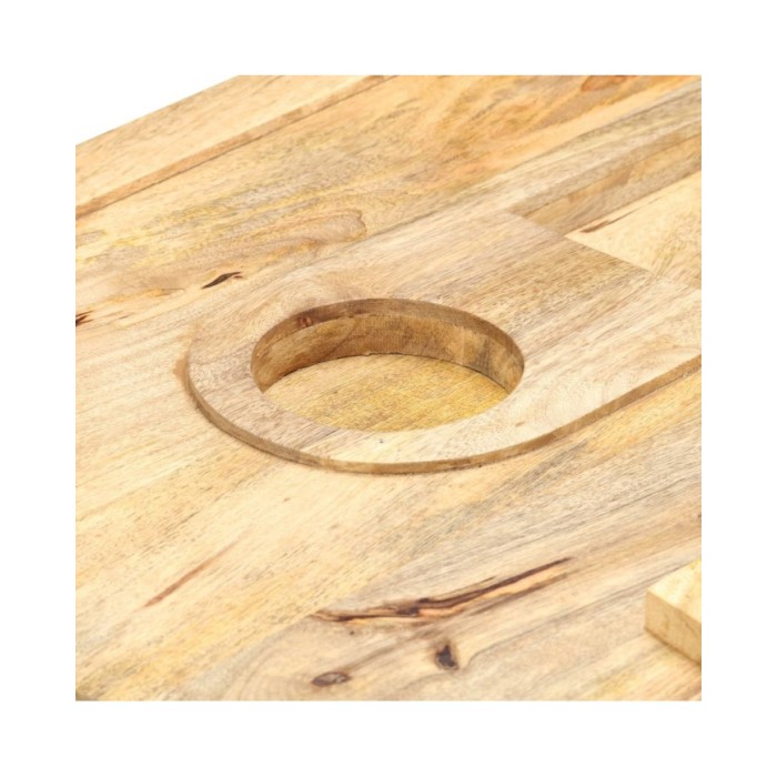 Table basse Style cassette 100x52x45 cm Bois de manguier massif