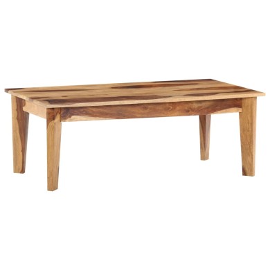 Table basse 110x60x40 cm Bois de Sesham massif