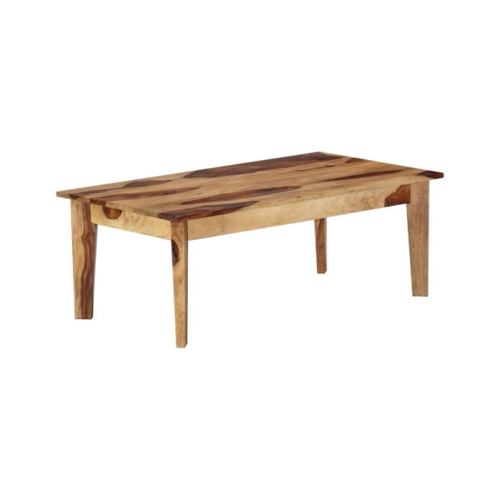 Table basse 110x60x40 cm Bois de Sesham massif