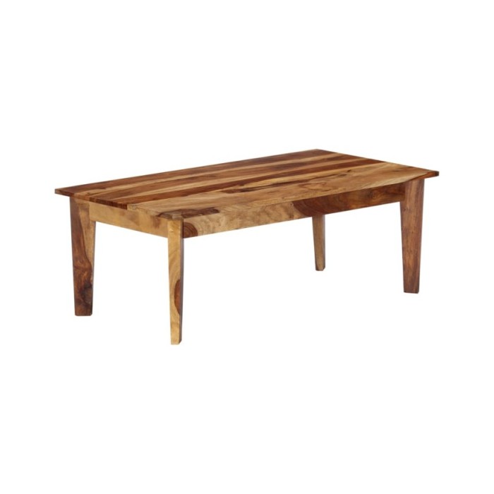 Table basse 110x60x40 cm Bois de Sesham massif