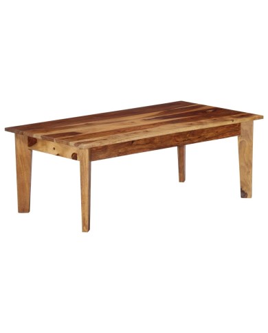 Table basse 110x60x40 cm Bois de Sesham massif