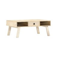 Table basse 100x60x40 cm Bois de manguier massif
