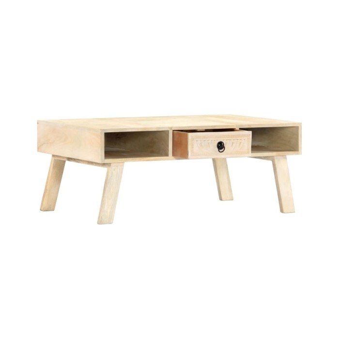 Table basse 100x60x40 cm Bois de manguier massif
