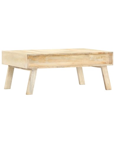 Table basse 100x60x40 cm Bois de manguier massif