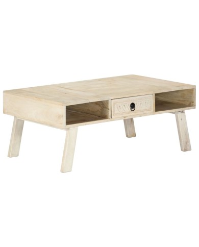 Table basse 100x60x40 cm Bois de manguier massif