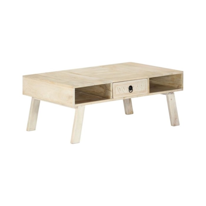 Table basse 100x60x40 cm Bois de manguier massif