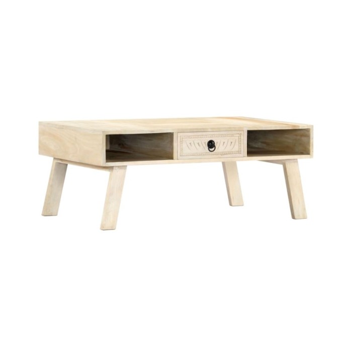 Table basse 100x60x40 cm Bois de manguier massif