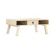 Table basse 100x60x40 cm Bois de manguier massif