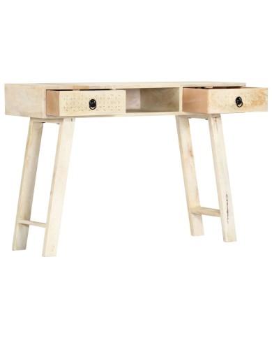 Table console 110 x 35 x 76 cm Bois de manguier massif