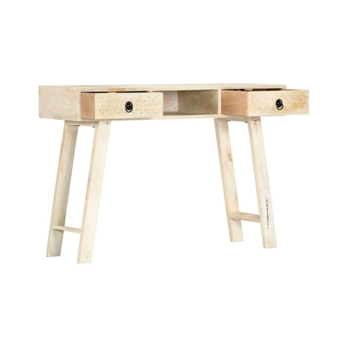 Table console 110 x 35 x 76 cm Bois de manguier massif