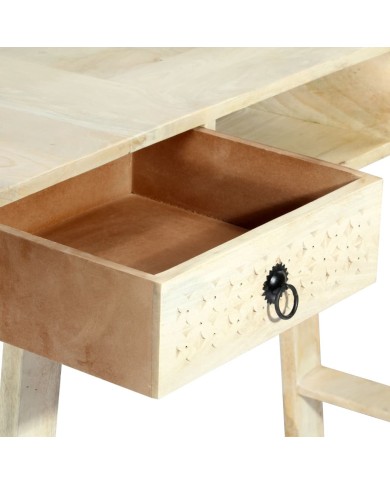 Table console 110 x 35 x 76 cm Bois de manguier massif