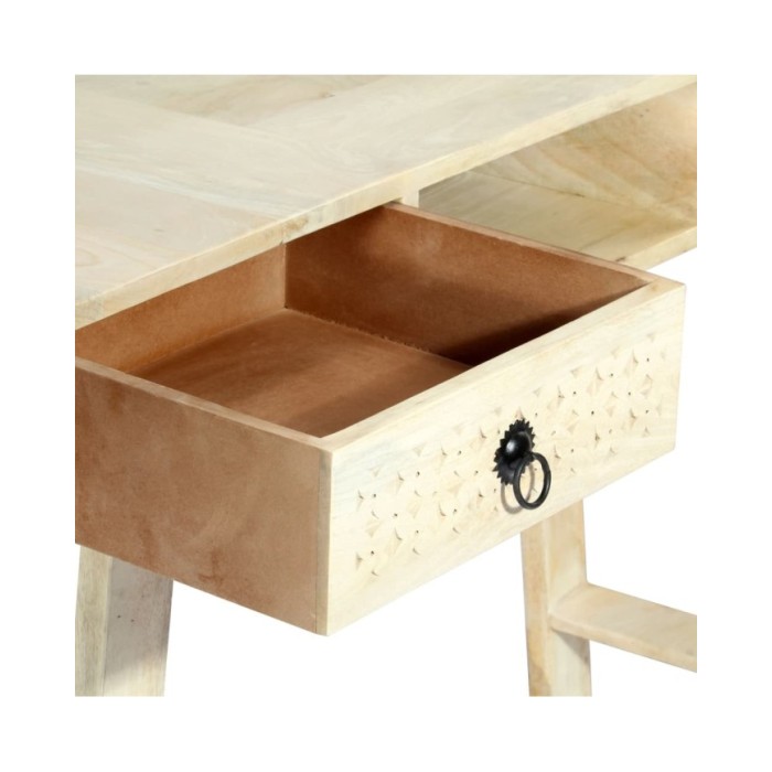 Table console 110 x 35 x 76 cm Bois de manguier massif