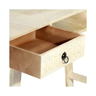 Table console 110 x 35 x 76 cm Bois de manguier massif