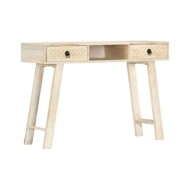 Table console 110 x 35 x 76 cm Bois de manguier massif