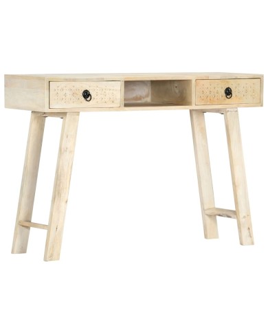 Table console 110 x 35 x 76 cm Bois de manguier massif