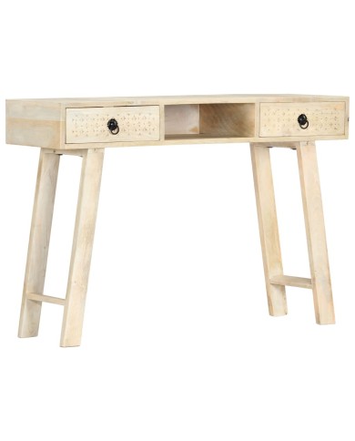 Table console 110 x 35 x 76 cm Bois de manguier massif
