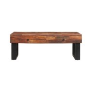 Table basse 110x60x40 cm Bois de récupération massif