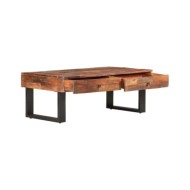 Table basse 110x60x40 cm Bois de récupération massif