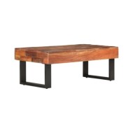 Table basse 110x60x40 cm Bois de récupération massif