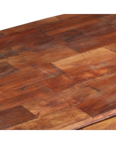 Table basse 110x60x40 cm Bois de récupération massif