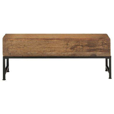 Banc 120 cm Bois de récupération massif