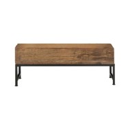 Banc 120 cm Bois de récupération massif