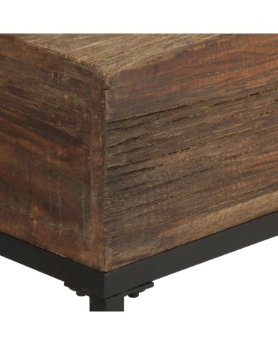Banc 120 cm Bois de récupération massif