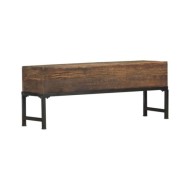 Banc 120 cm Bois de récupération massif