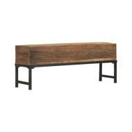 Banc 120 cm Bois de récupération massif