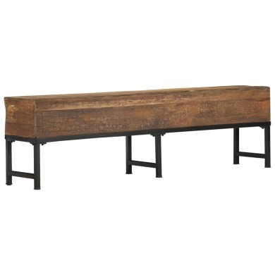 Banc 160 cm Bois de récupération massif