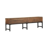 Banc 160 cm Bois de récupération massif