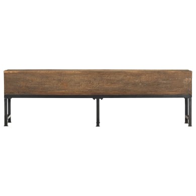 Banc 160 cm Bois de récupération massif