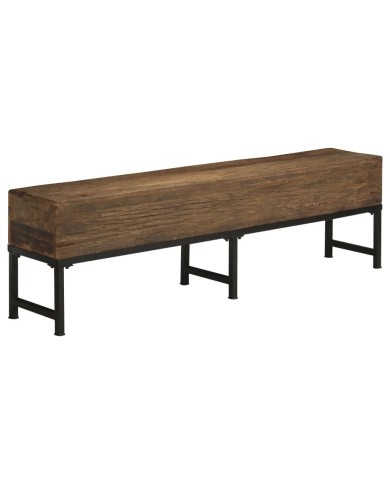 Banc 160 cm Bois de récupération massif