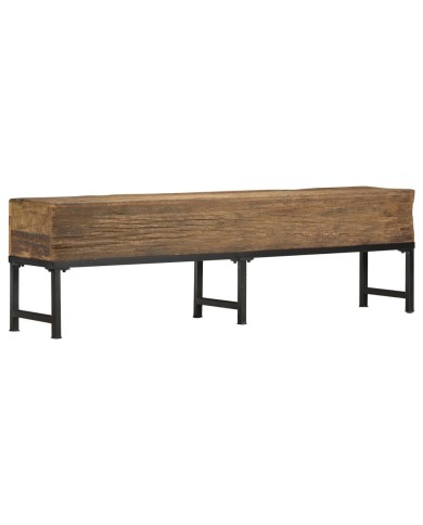 Banc 160 cm Bois de récupération massif