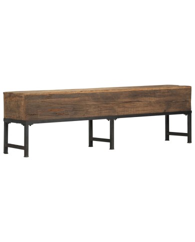 Banc 160 cm Bois de récupération massif